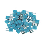 100pcs Micro 2 Automotive Fuses 2A 3A 5A 7.5A 10A 15A 20A 25A 30A 35A 40A ATR/APT Blade Fuses for Car RV Truck SUV Boat