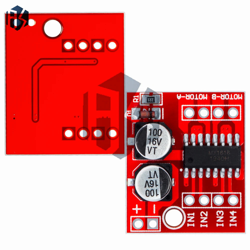 L298N Dual H-Bridge Motor Driver Module – PWM Speed Control, Reversing Function (DC/Stepper Compatible)