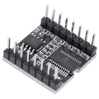 Dfplayer TF Card U Disk Mini MP3 DF Player Audio Voice Module IO/Serial Port/AD MP3-TF-16P For Arduino