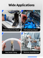 FNIRSI SAG-55 Hot Air Gun BGA Rework Solder Station Heat Gun 220V 550W Hair Dryer For Soldering SMD SMT Welding Repair Tool