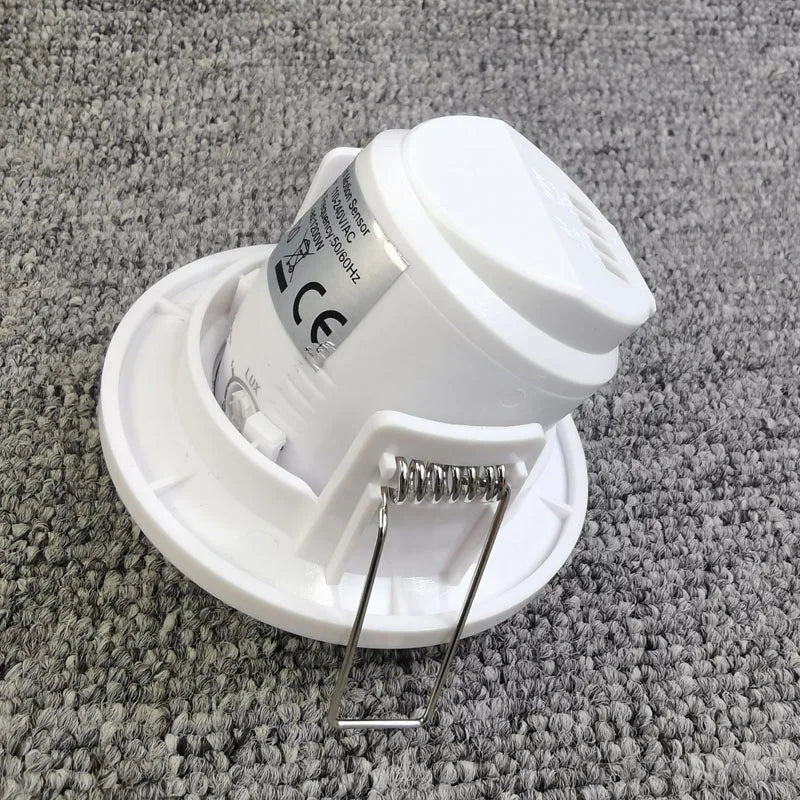 110V-220V Embedded Infrared Human Body Sensor Switch Angle-Adjustable Delay Ceiling Light Motion Sensor