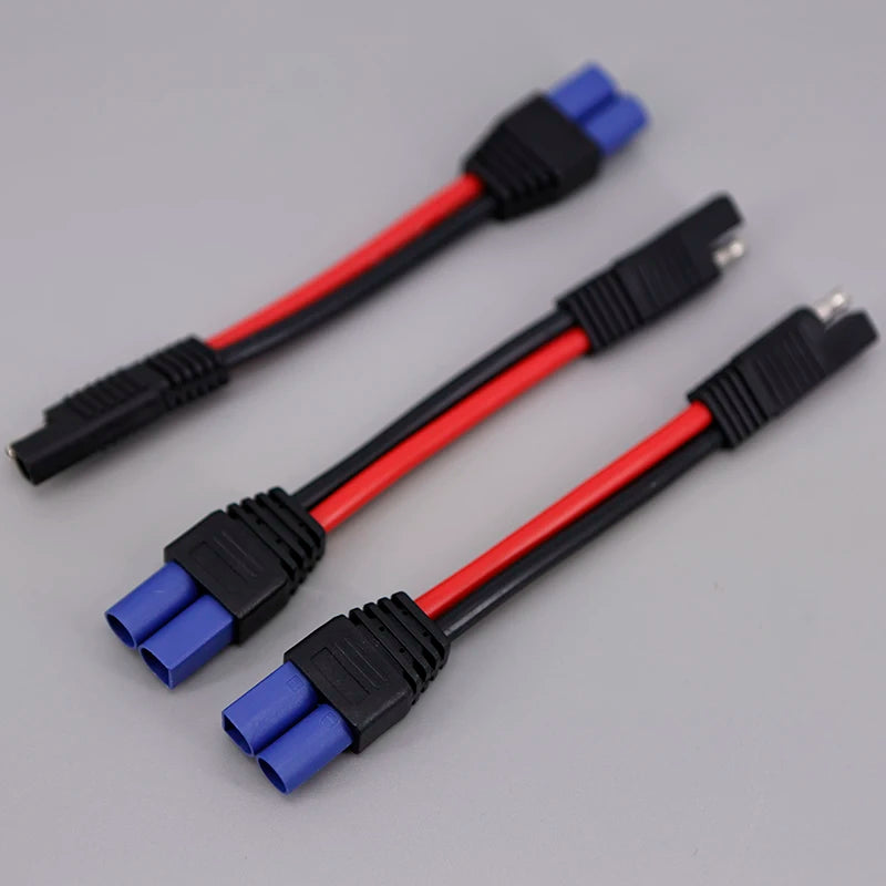 SAE To EC5 Male Female Plug Connector To SAE Power Automotive Cable Wire Power Cord Plug DIY 10 AWG SAE Cable R23