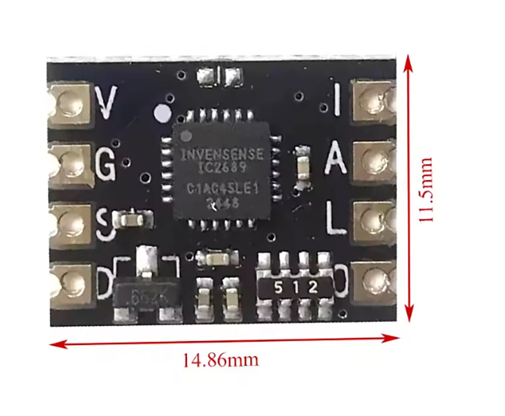 1/2/3Pcs MPU9250 Sensor Module 9 Axis Attitude Accelerometer Gyroscope Magnetometer I2C Communication For Electronic DIY Project