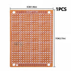 Phenolic PCB Prototype Board Universal Through Hole Perfboard for DIY Electronic Projects 9x15CM/7x9CM/5x7CM