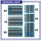 3S 4S 5S 6S 7S 8S 21V 4.2v Li-ion Balancer 18650 Balncing Full Charge Battery Balance Function Protection Board