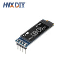 1-10pcs 0.91 Inch 128x32 IIC I2C White / Blue OLED LCD Display DIY Module SSD1315 Driver IC DC 3.3V 5V for Arduino