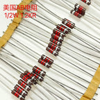 10-500PCS Brand new original American AB resistors 1/2W, 0.5W, 10R, 12R, 51R, 100R, 120, 150, 180, 200, 220, 330R, 560R, 680R