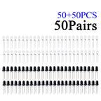 10-1000PCS/Pairs 5MM 940nm LEDs Infrared Emitter And IR Receiver Diode Diodes