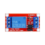 1-5Pcs DC 5V 9V 12V 24V 1 Channel Relay Module With Optocoupler Shield Board High Low Level Trigger Power Supply Module Arduino