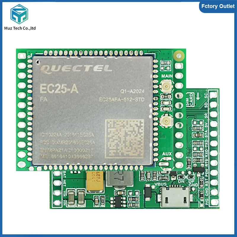 Quectel EC25EFA 4G CAT 4 GNSS Module Double-row Needle Core Board Development Board EC25JFA EC25AUFA Breakout Kit with Antenna