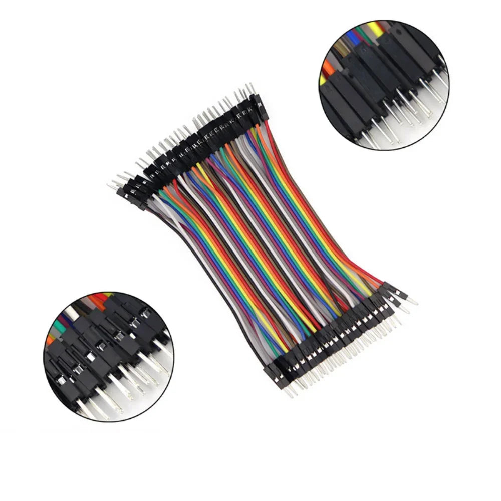 Dupont Wire Kit Breadboard ZY-204 Solderless Breadboard Protoboard Cable Breadboard Set Male To Male Dupont Line Cable DIY KIT