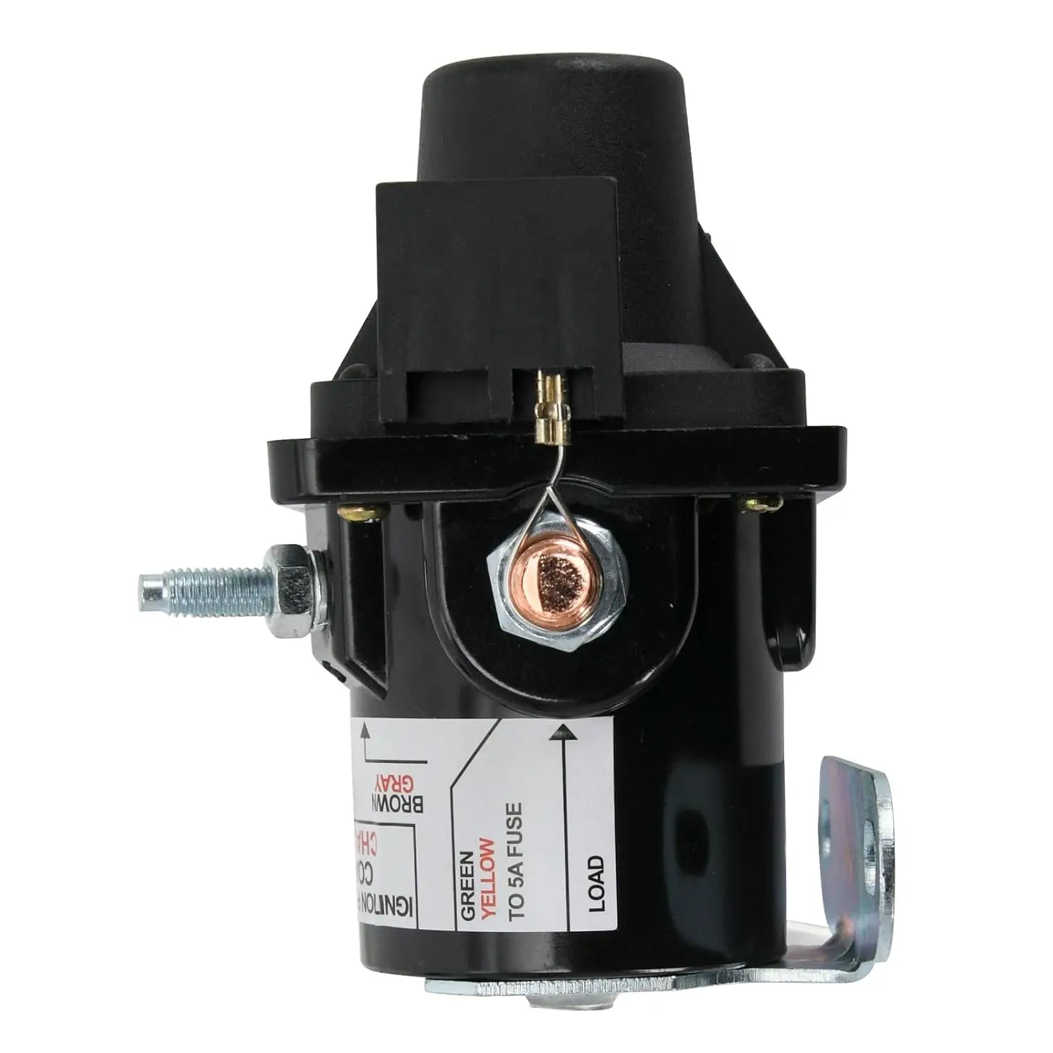 0100055000 Battery Disconnect Relay for RV - 12V Latching Solenoid, Compatible with Intellitec 01-00055-000
