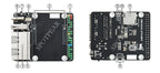 Raspberry Pi CM4 dual ETH mini Open-source Router Board Metal case for Compute Module 4 IO Board  5V, Type-C interfac