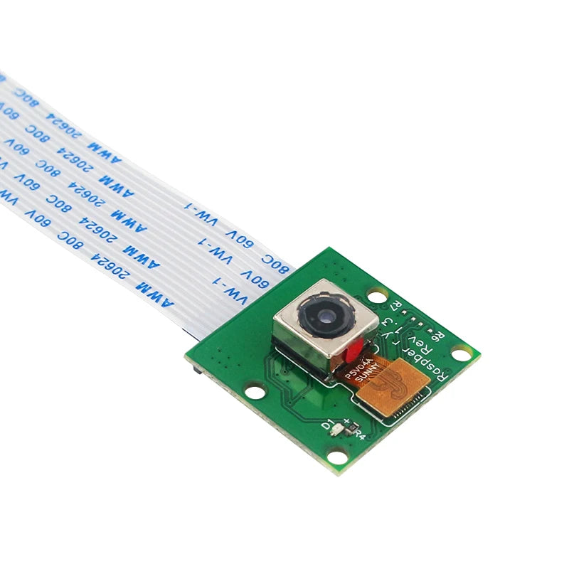 Raspberry Pi 5MP Camera OV5647 Webcam 65° 120°  Auto Fixed Focus Camera Module with 15cm FFC for Raspberry Pi 4B 3B+ 3B