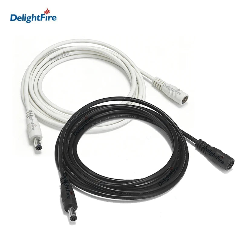 0.5-10m DC Power Cable 20 22AWG 5.5 2.1mm Male Female Plug DC Cable 12V Jack Extension Cord For CCTV Camera Connector Adapter