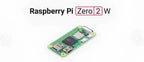 Raspberry Pi Zero 2 W | 1GHz Quad-Core 64-bit ARM | 512MB RAM | WiFi & Bluetooth 4.2/BLE