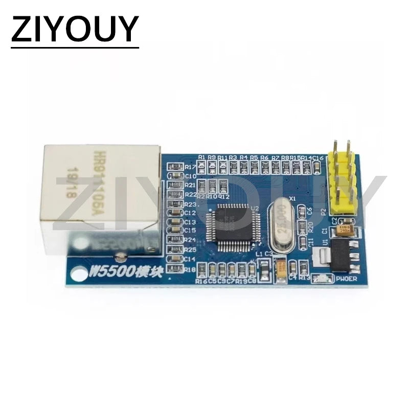 W5500 USR-ES1 Ethernet Network Module Hardware SPI to LAN/ Ethernet TCP / IP 51 / STM32 Microcontroller Program Over W5100