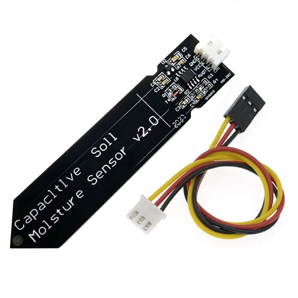 Capacitive Soil Moisture Sensor Module Corrosion Resistant Capacitive Soil Moisture Sensor Board W/ Gravity for Arduino