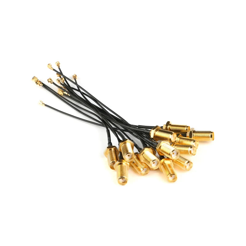 5pcs SMA Connector Cable Female to IPX/IPEX RF/uFL/u.FL 5/10/15/20CM Coax Adapter Assembly RG178 Pigtail Cable 1.13mm