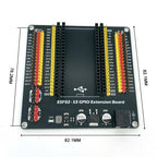 ESP32 S3 Development Board 44Pin Expansion Adapter Kit ESP32S3 2.4G Wifi BT Module MCU ESP32-S3-WROOM1 N16R8 Type-C ESP32-S3