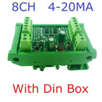 22CH 4-20MA Current & 2CH 0-30V Voltage Input RS485 AI Module 24CH 12-bit ADC Collector Board MODBUS RTU PLC IO