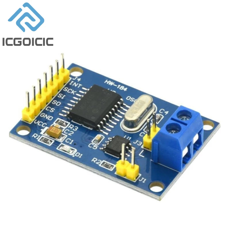 MCP2515 CAN Bus Module TJA1050 Receiver SPI For 51 MCU ARM Controller