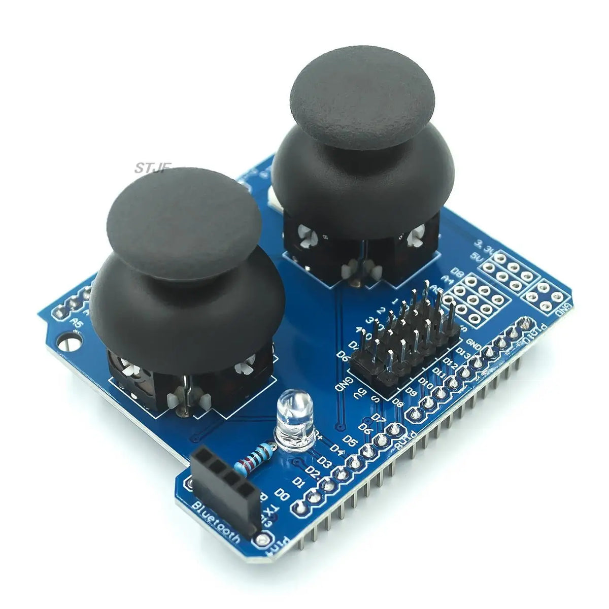 Electronic building blocks Dual PS2 game joystick button module compatible with UNO R3