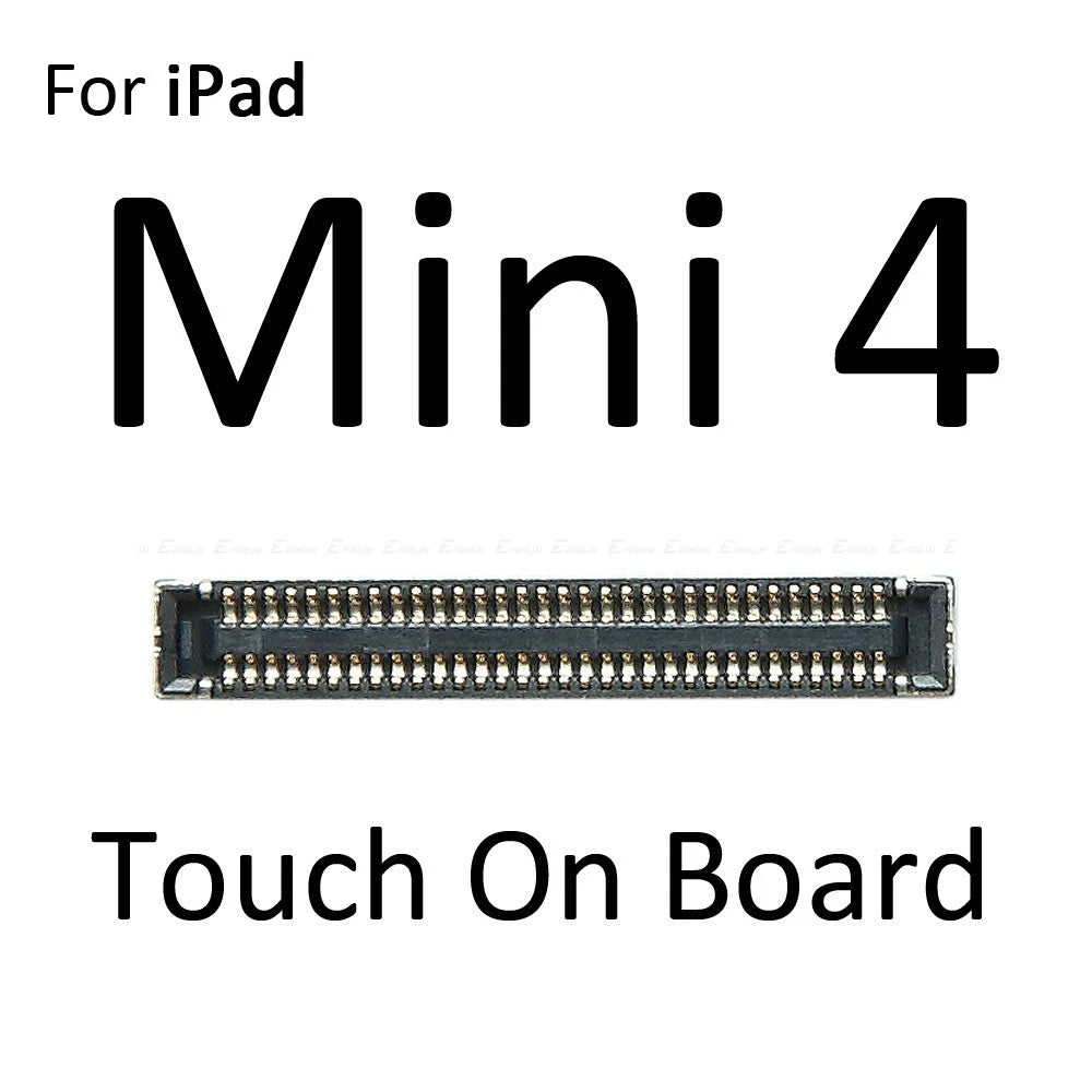 FPC Connector For iPad mini 1 2 3 4 5 Lcd Digitizer Touch Screen Connector Clip On Motherboard Main Board Flex Cable