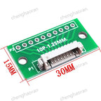 1/2/5/10pcs 1.25MM Pitch 4/6/8/10/12 FPC/FFC Adapter Connector 1.25 to 2.54 Circuit Board Horizontal Terminal Socket Test Board