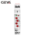 GEYA GRV8-01 Single Phase Voltage Relay Adjustable Over or Under Voltage Protection Monitor Relay with LED Display