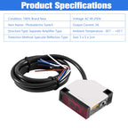 Specular Reflection Photoelectric AC 90‑250V 3A E3Jk R4M1 Sensor Switch