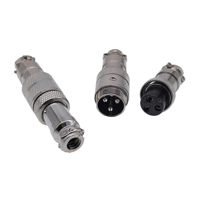 GX16 Docking Aviation Connector 2 3 4 5 6 7 8 9 10 Pin Male Female Plug Socket Inline Wire Panel Cable Connector Adapter Joint