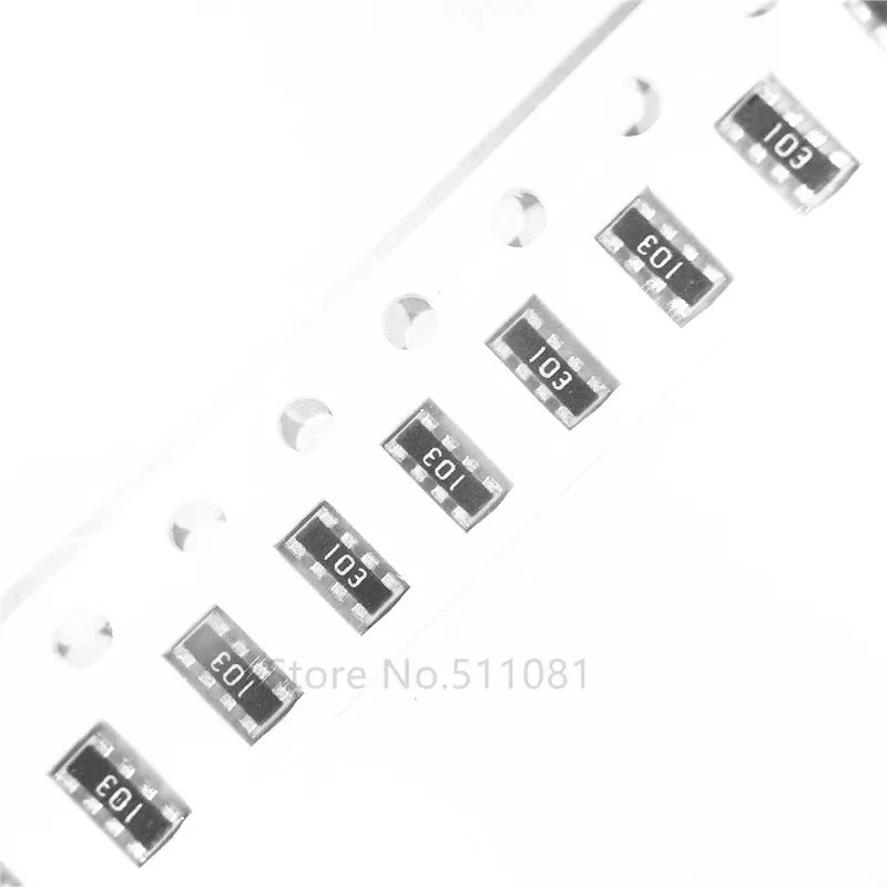100pcs 0603*4 8P4R 2*4P Network Resistor SMD array 0 ~ 910 ohm 1K ~ 910K 2K 2.2K 4.7K 10K 22K 47K 100K 1M 1 10 100 220 470 ohms