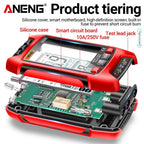 ANENG SZ02 Digital Multimeter Transistor Smart Testers 9999 Counts True RMS Auto Electrical Capacitance Meter Temp Resistance