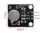 1-5pcs PWM Vibration Motor Switch Toy Sensor Module DC 5V Mobile Phone Vibrator For Arduino MEGA2560 R3 DIY Kit 9000RPM Minimum