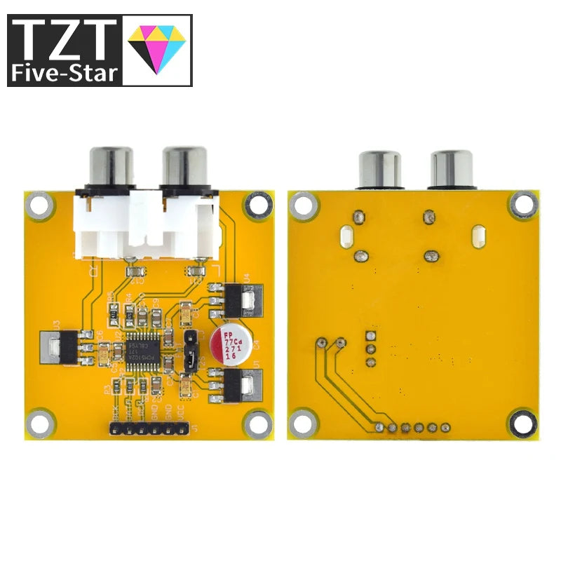 1/3PCS PCM5102 PCM5102A DAC Decoder Board I2S Input 32Bit 384K for Red Core Player Supports I2S Format/Left Justified