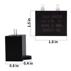 W10613606 Refrigerator Compressor Start Relay and Capacitor for Whirlpool KitchenAid Kenmore W10416065 PS8746522 67003186