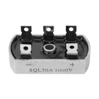 4 Pcs Rectifier Bridge SQL50A 1000V 3-Phase Low Frequency Rectifier Bridge Pack Rectifier Module