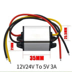 12V To 3V 3.3V 3.7V 5V 6V 9V 3A DC To DC Converter Power Supply Voltage Converter Buck Step-Down Module 12v24 to 5vV For Car