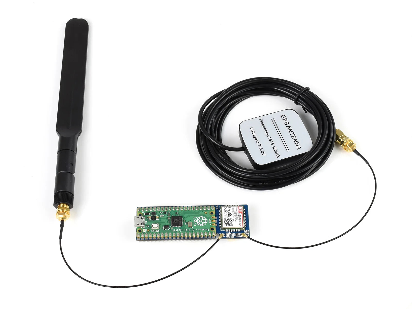 Waveshare SIM7080G NB-IoT / Cat-M(eMTC) / GNSS Module for Raspberry Pi Pico Global Band Support