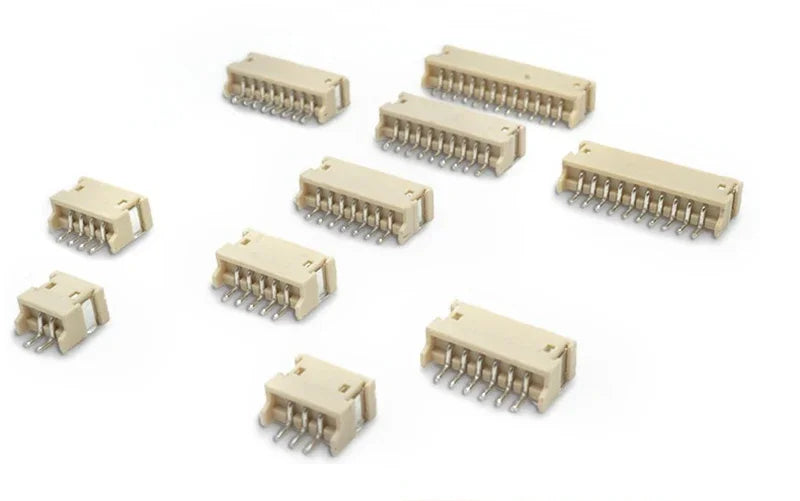 ZH 1.5 3/4/10/12Pin JST Straight/RA/Vertical/Horizontal SMD Reflow High Temp Resist Wafer Pin+Housing Receptacle+Terminal