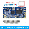 1/3pcs TZT 433Mhz HC-12 SI4463/4438 Wireless Serial Port Module 1000m Replace Bluetooth NEW
