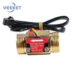Brass Flow Sensor Thread Hall Sensor YF-B1/B2/B3/B5/B7 Switch Water Flow Sensor Flow Meter Hall Turbine Flow Meter