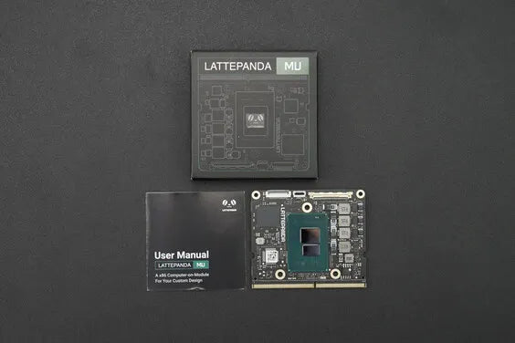 LattePanda Mu Intel N100 SoM Ultra Compact X86 Compute Module 8GB LPDDR5 64GB eMMC Custom Carrier Edge Computing