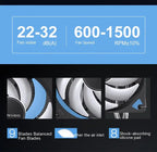 JONSBO CR-1000EVO CPU Cooler 120mm ARGB PWM CPU Cooling Fan 4 Heat Pipes TDP 220W Radiator For intel LGA 115X 1200 1700 AM4 AM5