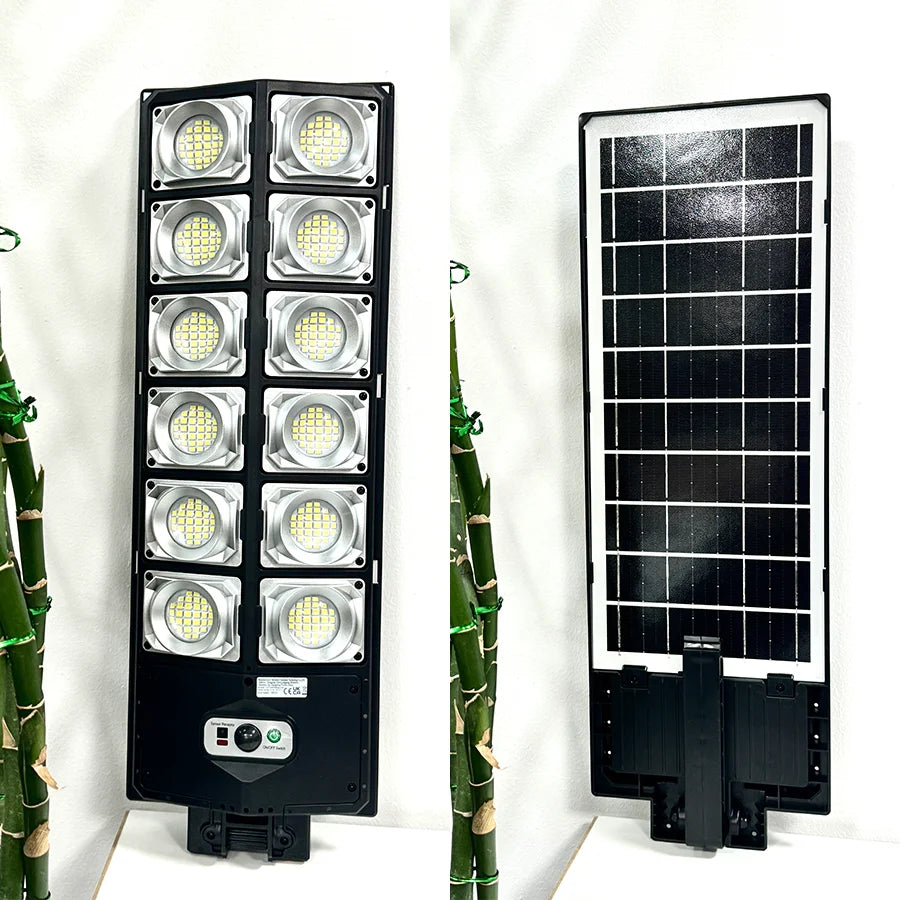 9990000000LM Most Powerful LED Solar Light Outdoor Motion Sensor Solar Lights IPX67 Waterproof Solar Street Lamp Garden Lantern