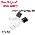 （10/pieces）New Original MCP1700-3302E/TO MCP1700 1700-3302E TO-92 Linear voltage regulator In Stock