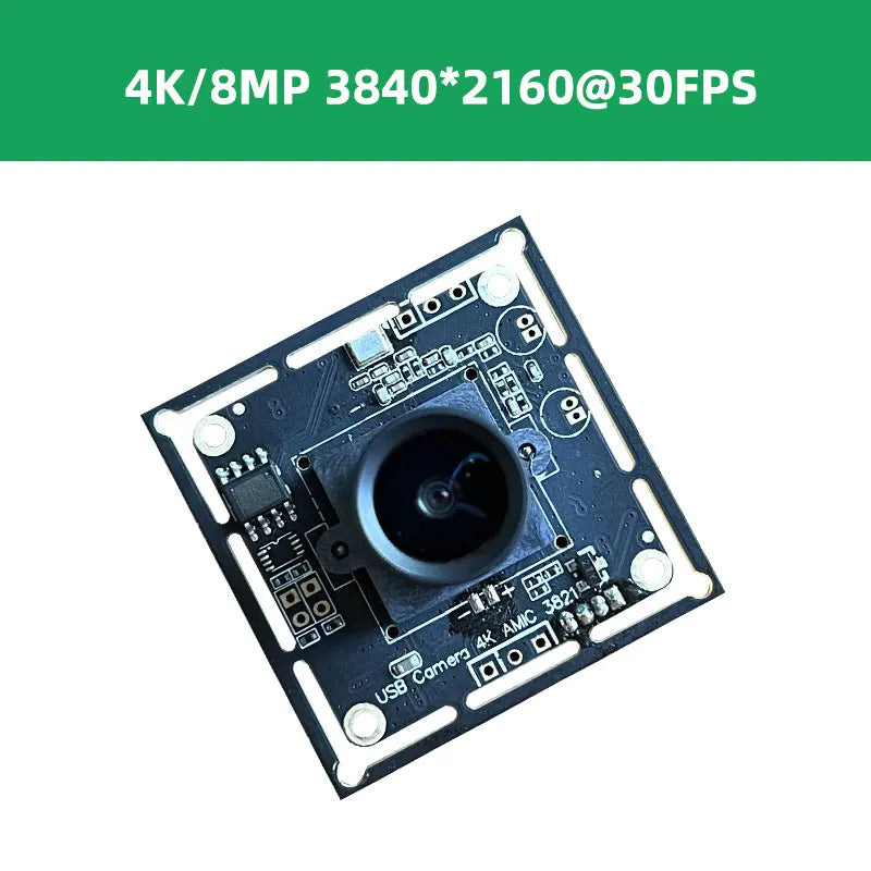 4K 8MP IMX415 USB UHD camera module 3840*2160@30FPS Wide angle NO distortion webcam for winows android raspberry pi liunx