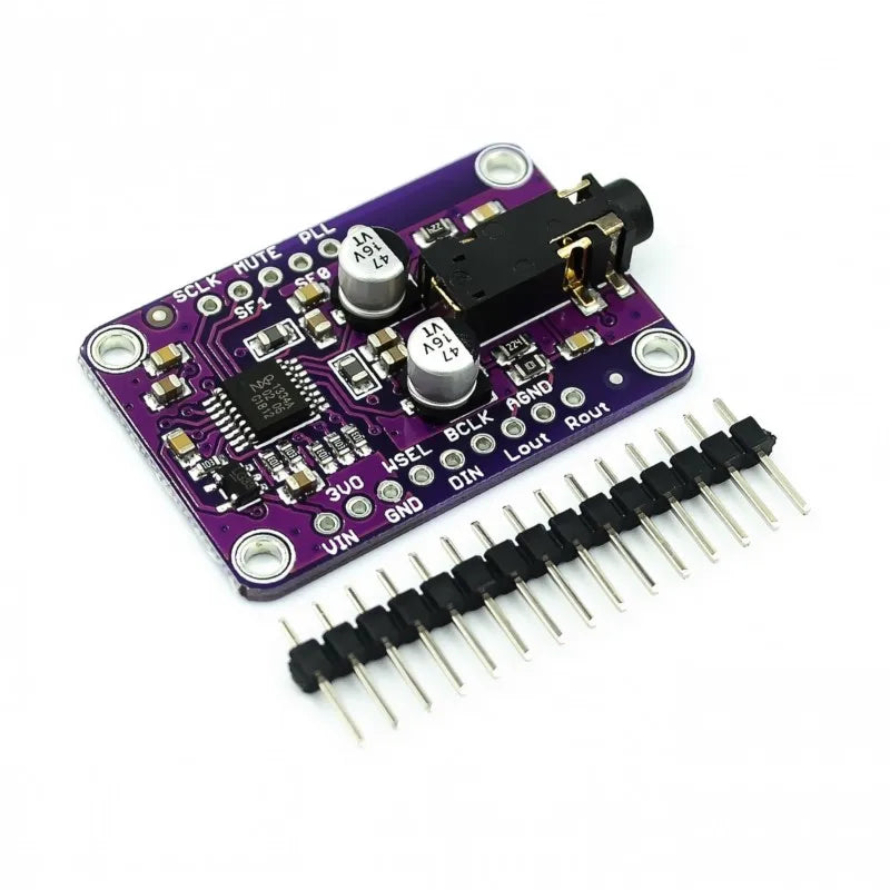 1PCS CJMCU-1334 DAC Module CJMCU-1334 UDA1334A I2S DAC Audio Stereo Decoder Module Board For Arduino 3.3V - 5V