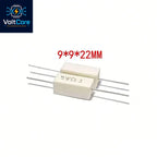10pcs 5W 5% Cement Resistor Power Resistance 0.1 ~ 10K 0.1R 0.5R 1R 10R 100R 0.22 0.33 0.5 1 2 5 8 10 15 20 25 30 100 1K 10K ohm
